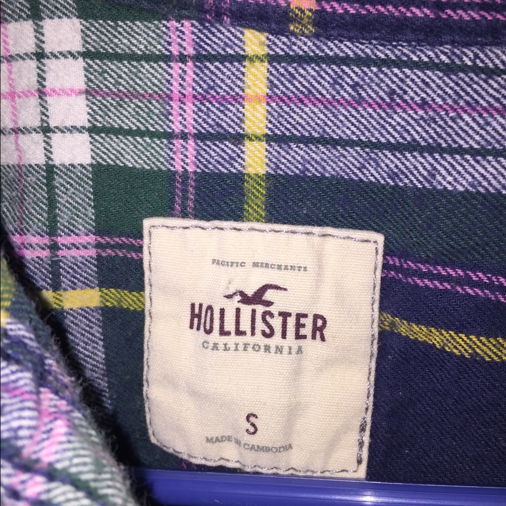 Hollister flannel shirt small - Picture 4 of 6